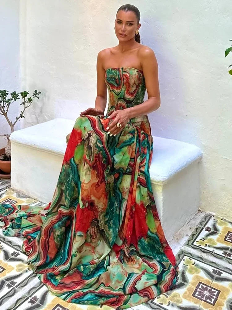 Flora Vestito Donna Sera