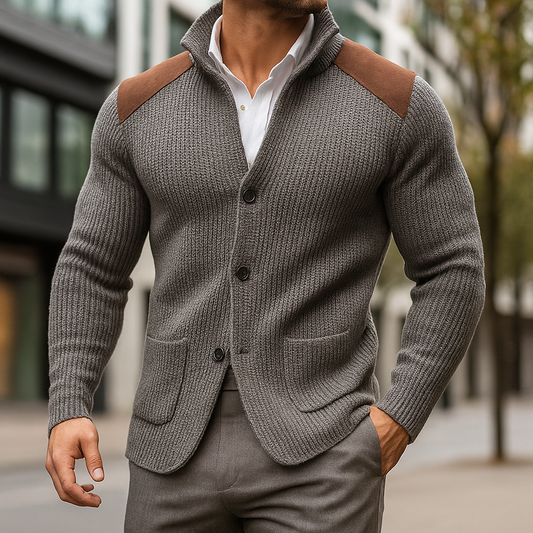 DAVENPORT KNITTED BLAZER