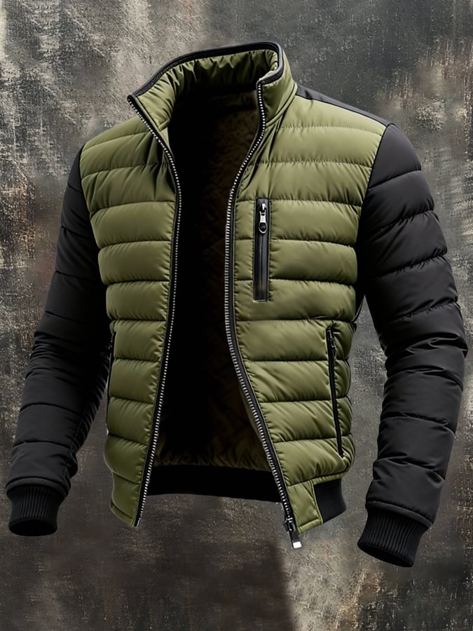 BLAKE QUILTED ZIP JACKET