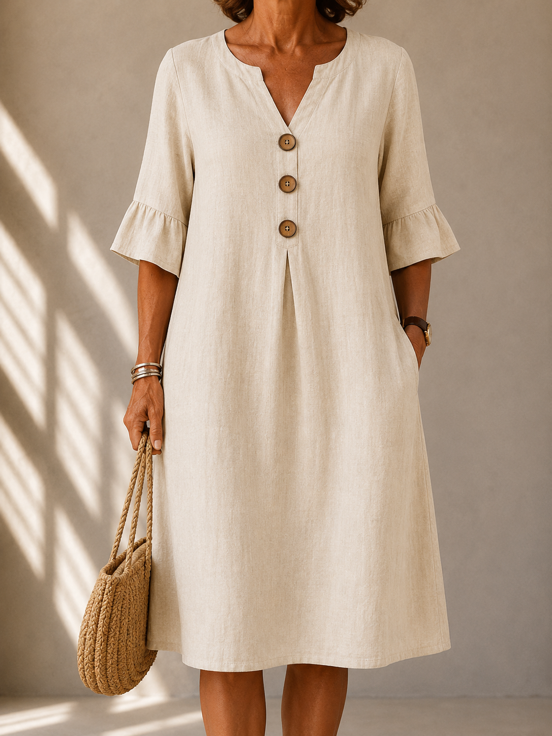 Paula | Abito con bottoni