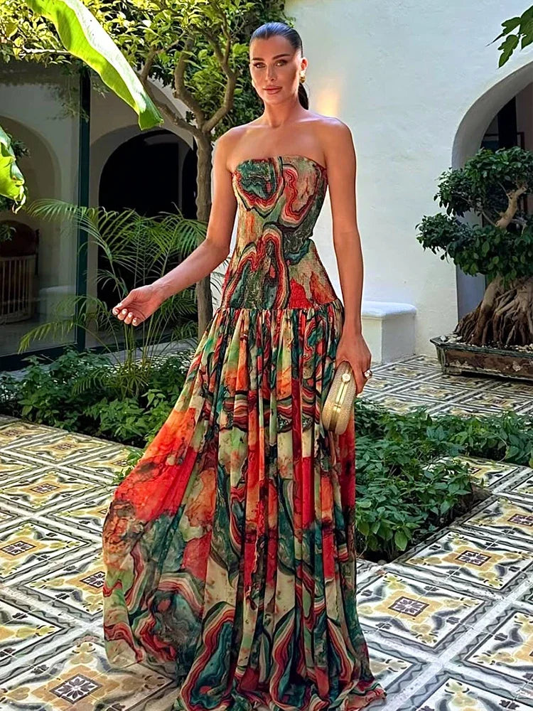 Flora Vestito Donna Sera