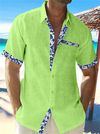 Lorenzo Camicia Corta Uomo