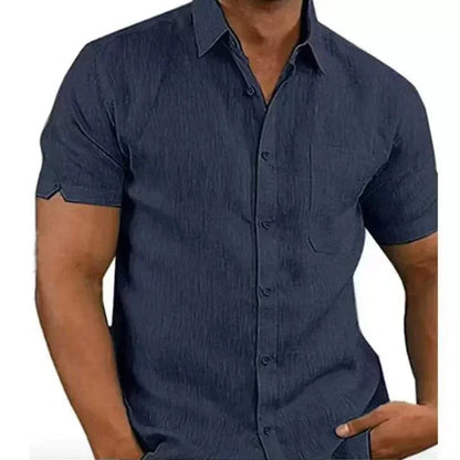 Cesare Camicia Corta Uomo