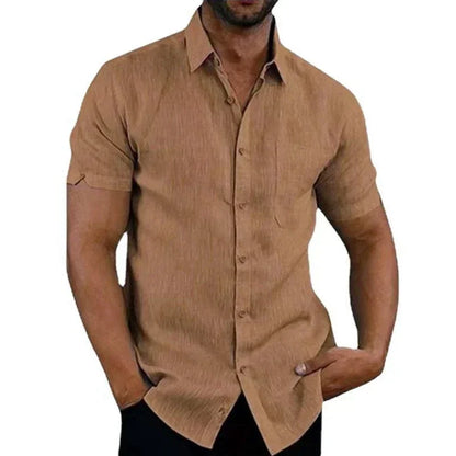 Cesare Camicia Corta Uomo